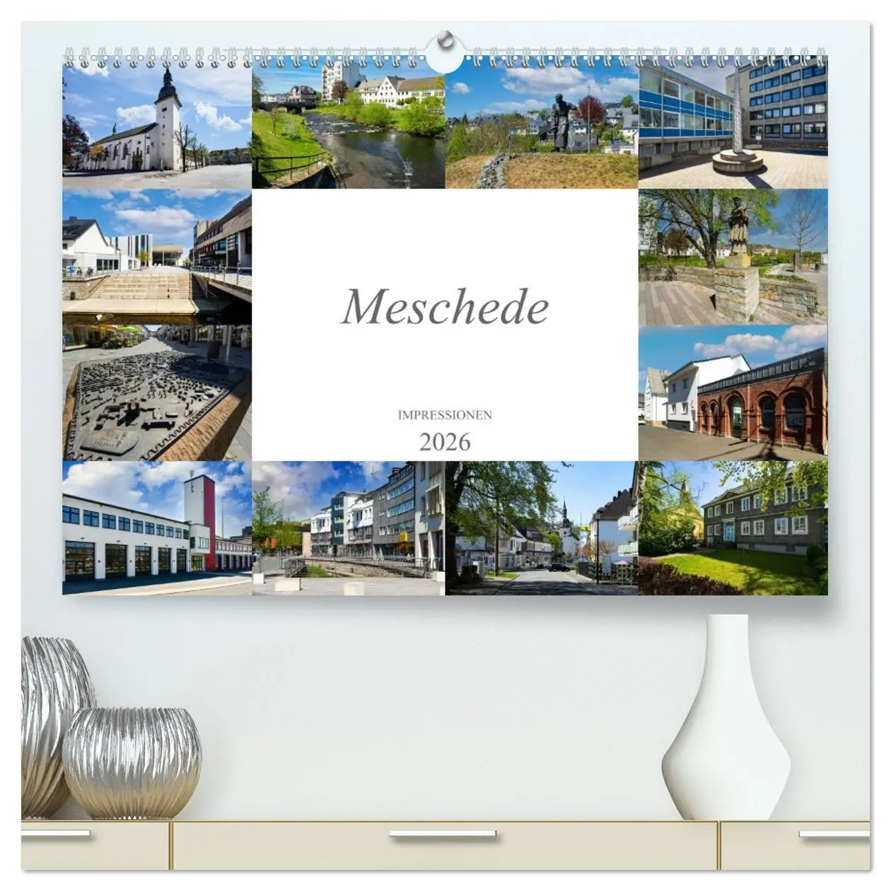 Cover: 9783457439364 | Meschede Impressionen (hochwertiger Premium Wandkalender 2026 DIN...