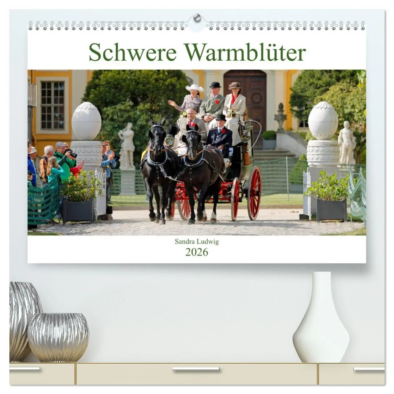 Cover: 9783457749364 | Schwere Warmblüter 2026 (hochwertiger Premium Wandkalender 2026 DIN...
