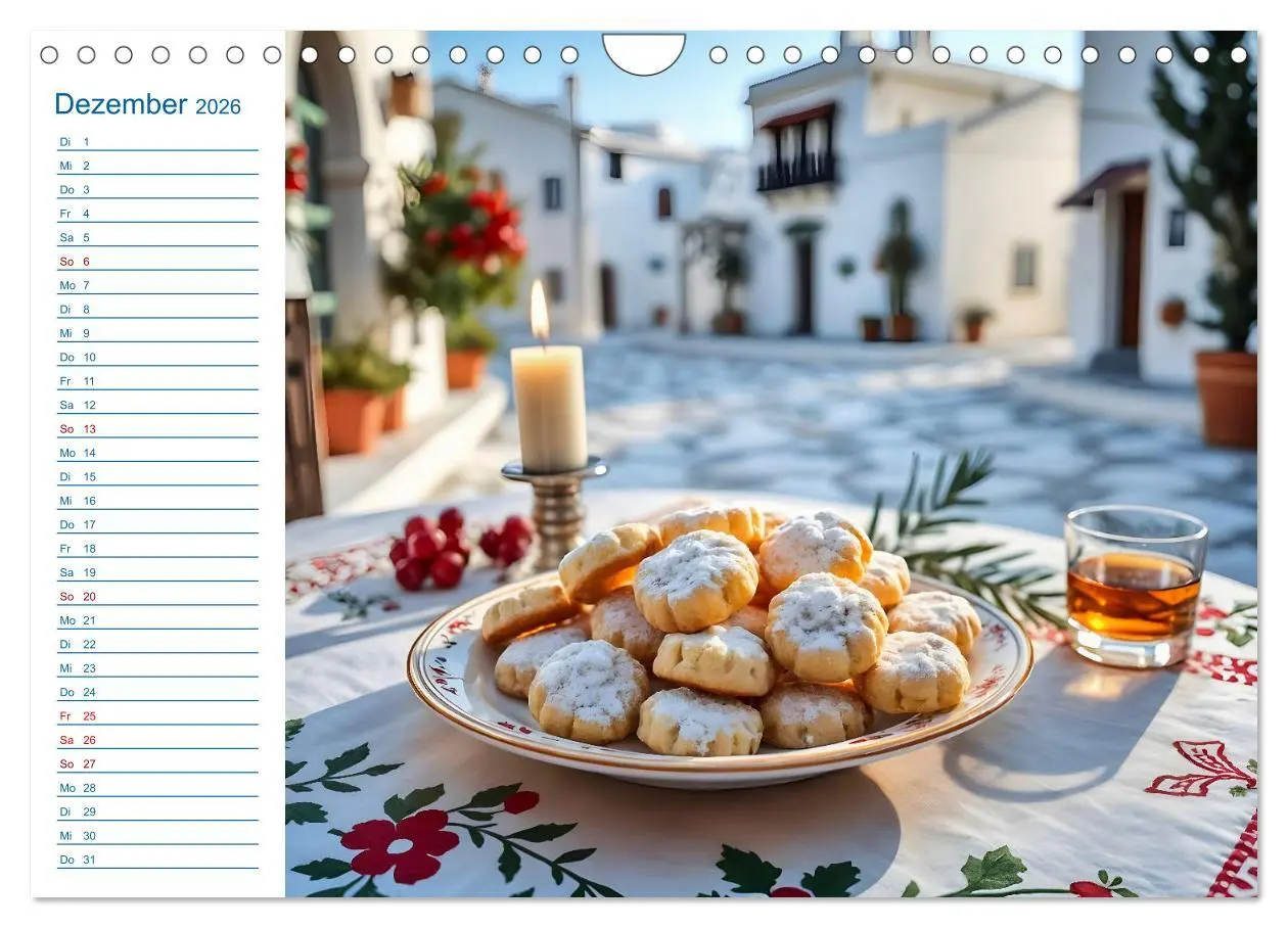 Bild: 9783457989364 | Zwölf Teller Sonne - Kulinarisch durchs Griechenjahr (Wandkalender...