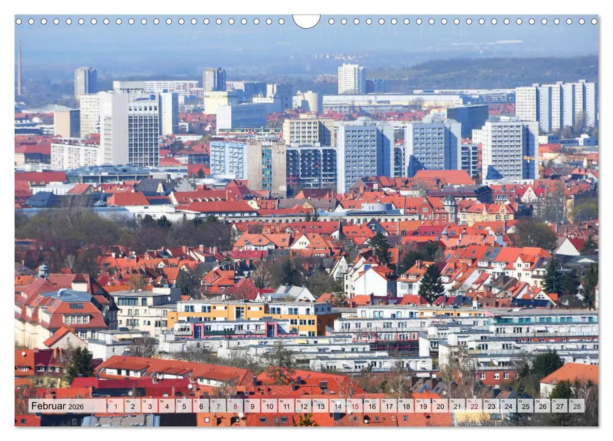Bild: 9783516219364 | Architektur-Charme der DDR (Erfurt) (Wandkalender 2026 DIN A3...
