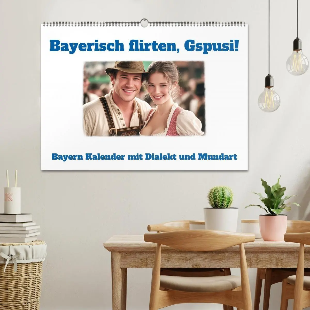 Bild: 9783516699364 | Bayerisch flirten, Gspusi! Bayern Kalender mit Dialekt und Mundart...
