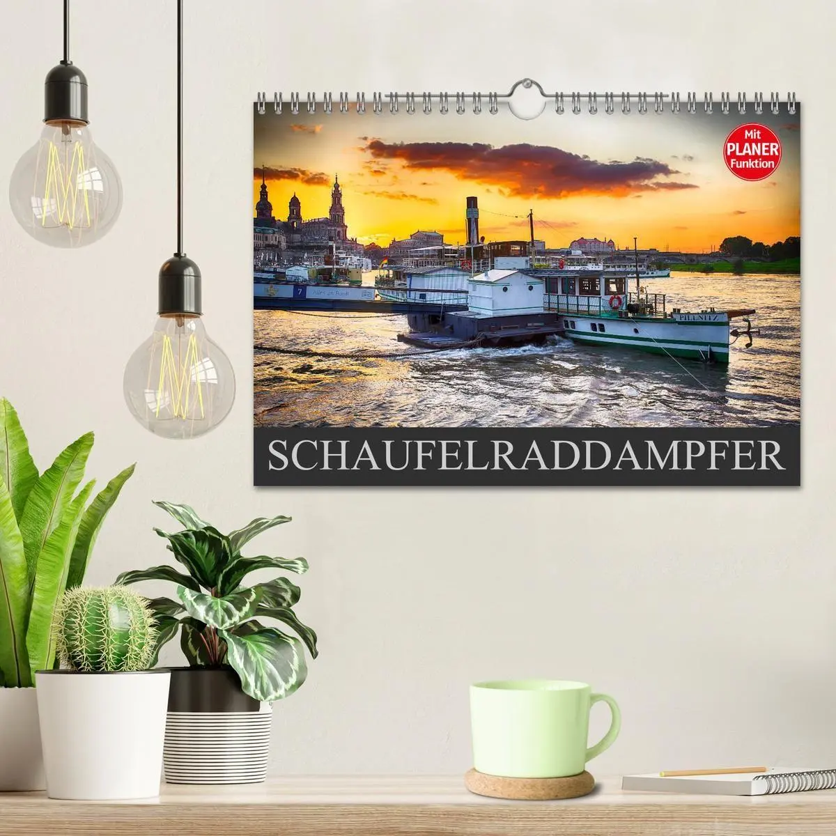 Bild: 9783569929364 | Schaufelraddampfer (Wandkalender 2027 DIN A4 quer), CALVENDO...