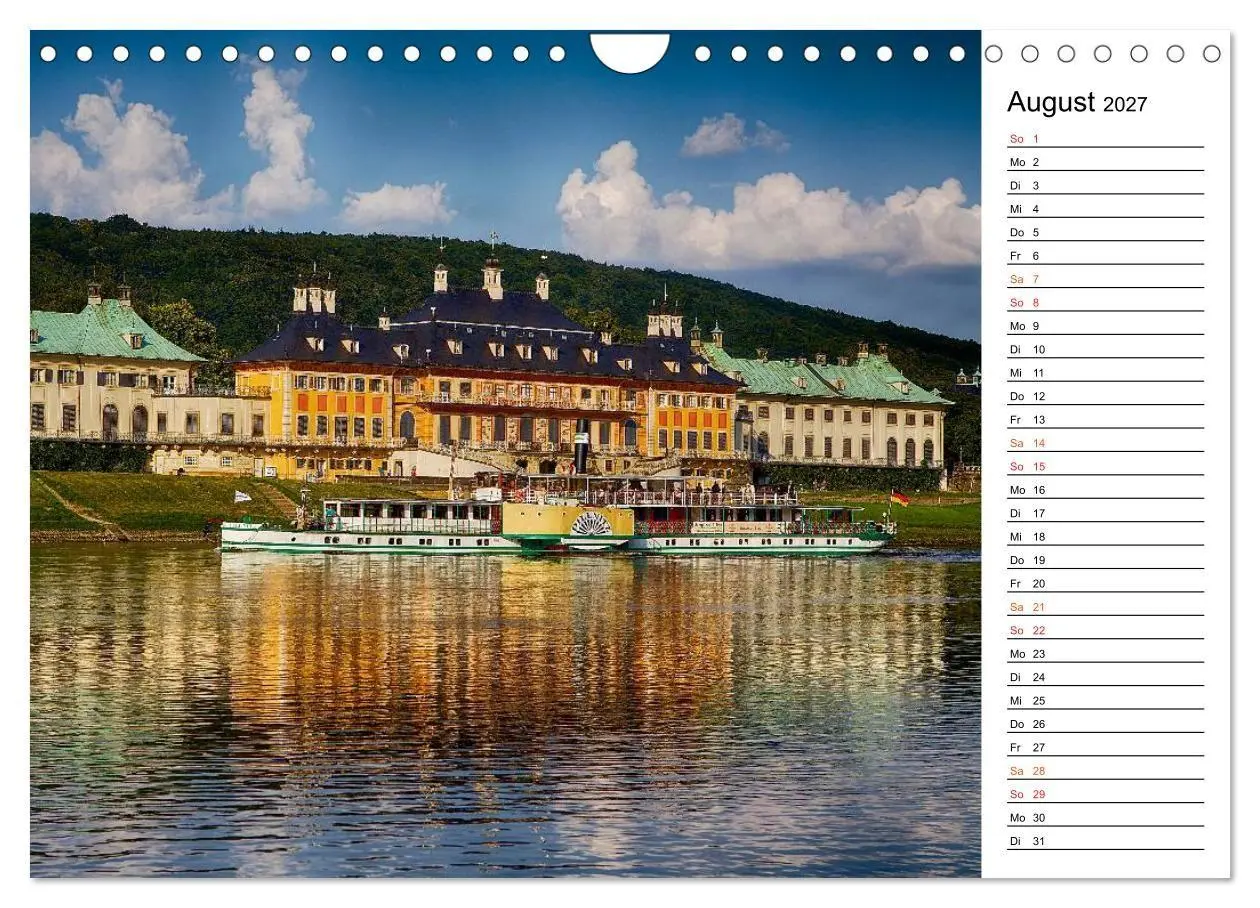 Bild: 9783569929364 | Schaufelraddampfer (Wandkalender 2027 DIN A4 quer), CALVENDO...