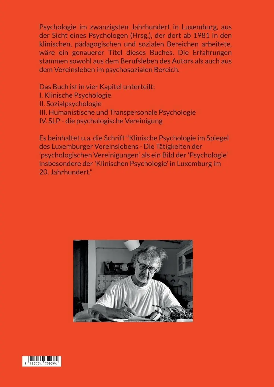 Rückseite: 9783734709364 | Psychologie im zwanzigsten Jahrhundert in Luxemburg | Alfred Groff