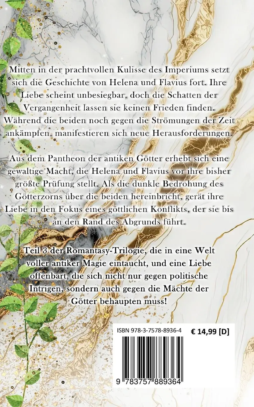 Rückseite: 9783757889364 | In Unserer Zeit | Im Bann der Schicksalsgöttinnen | Mia Montague