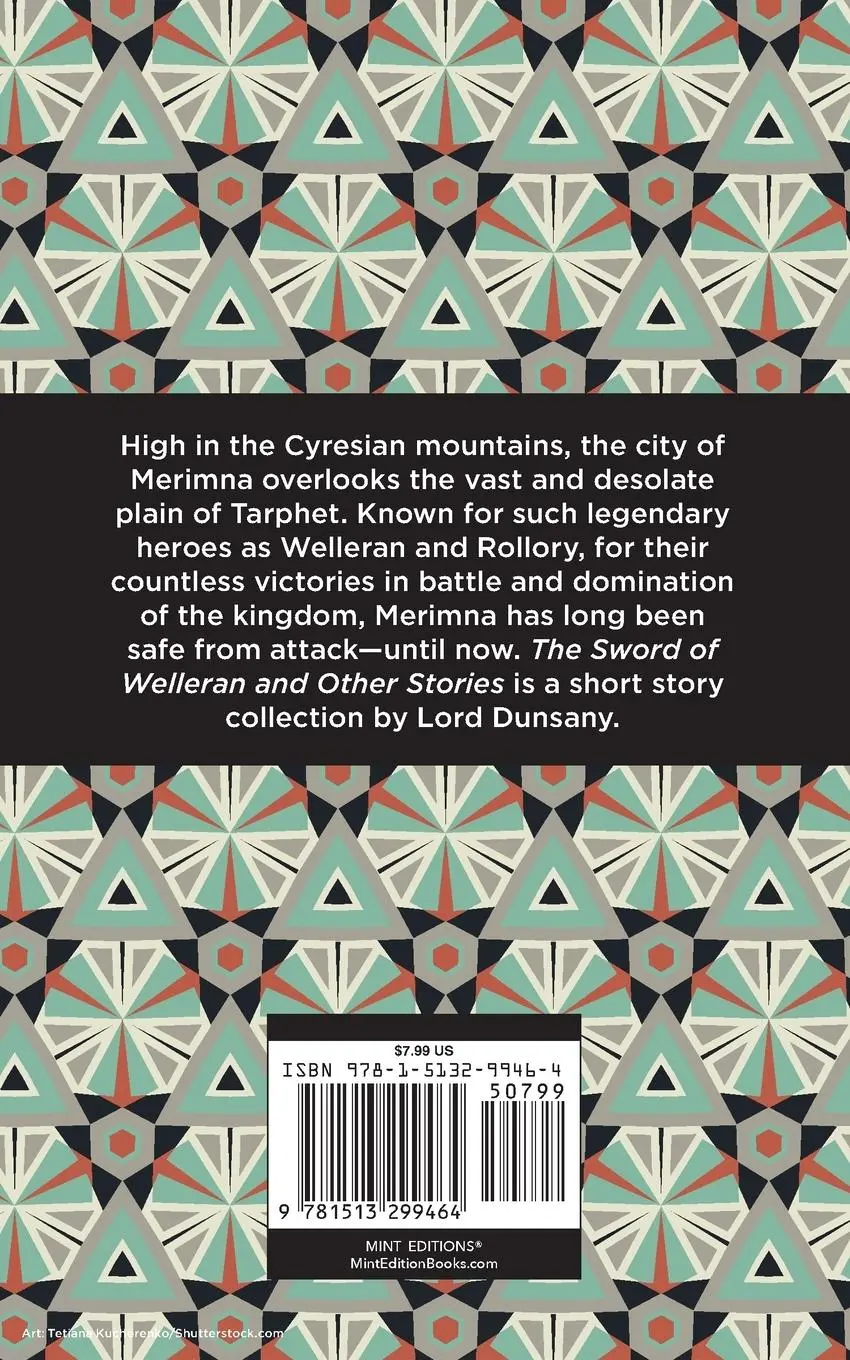 Rückseite: 9781513299464 | The Sword of Welleran and Other Stories | Lord Dunsany | Taschenbuch