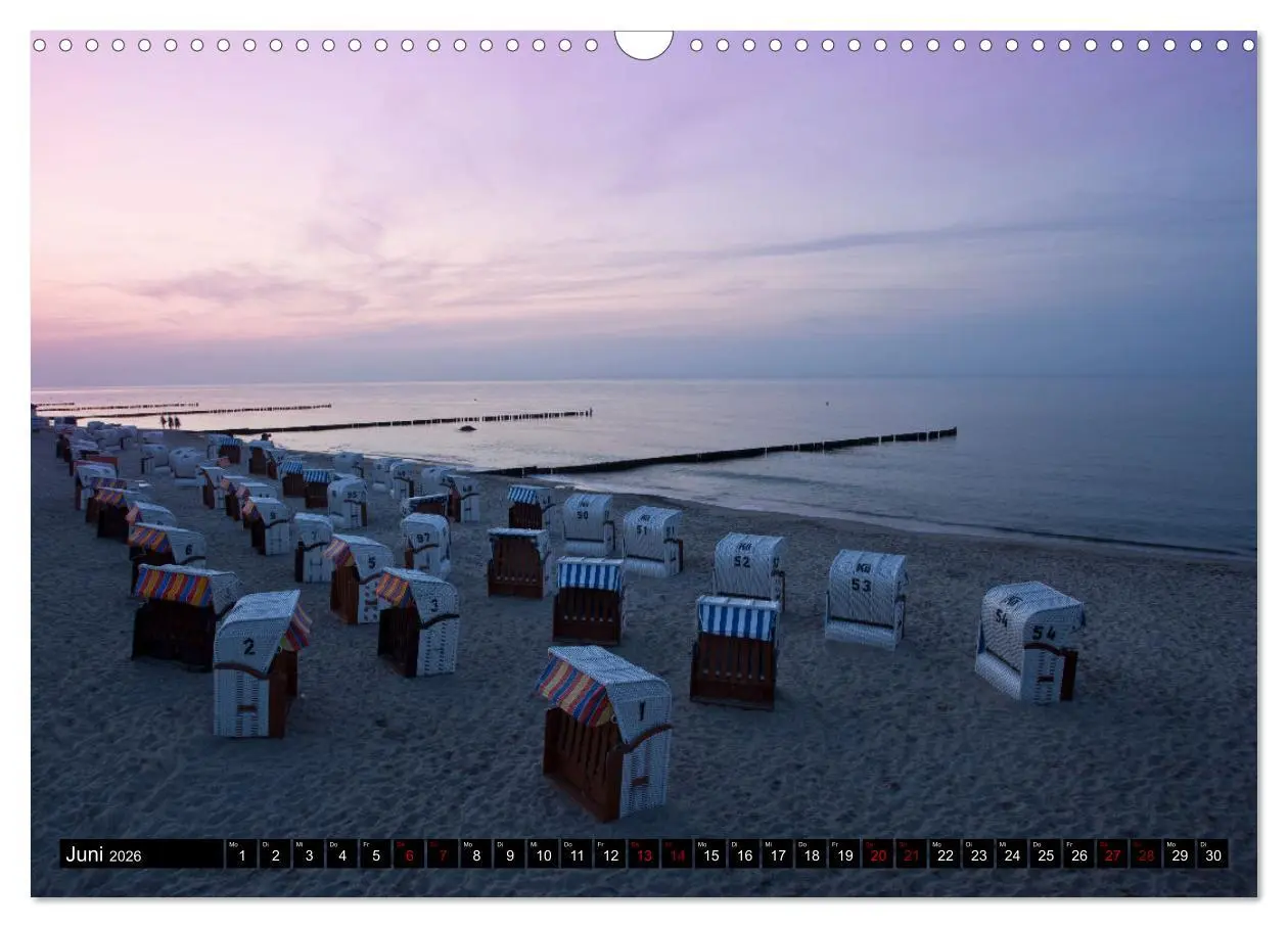 Bild: 9783457289464 | Usedom (Wandkalender 2026 DIN A3 quer), CALVENDO Monatskalender | 2026