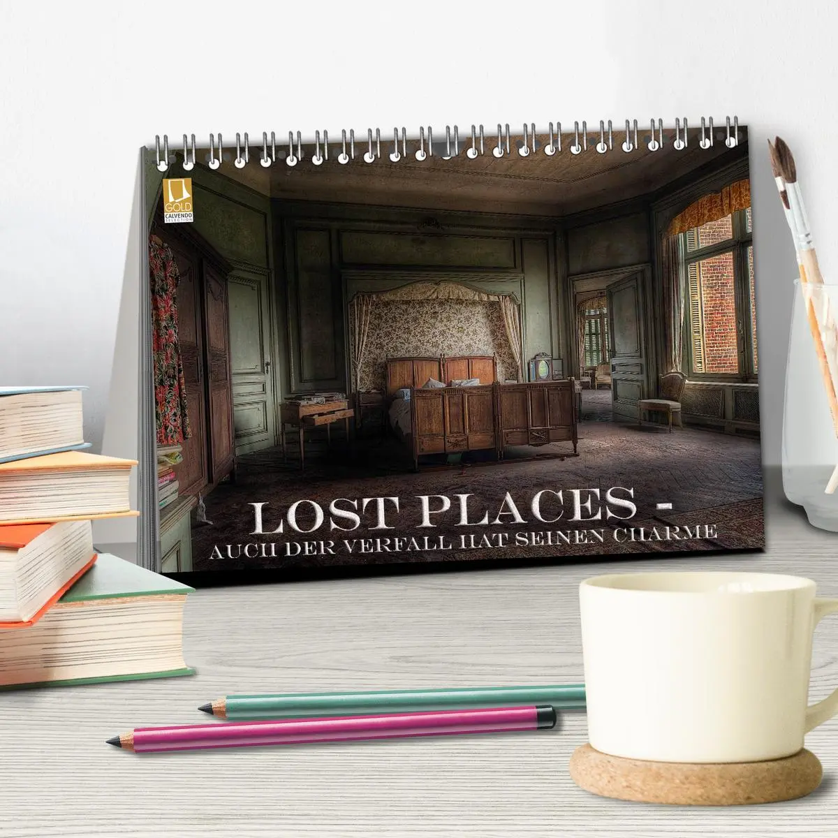 Bild: 9783516069464 | Lost Places - Auch der Verfall hat seinen Charme (Tischkalender...
