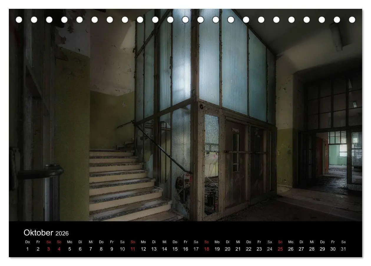 Bild: 9783516069464 | Lost Places - Auch der Verfall hat seinen Charme (Tischkalender...