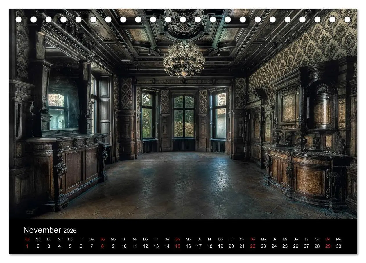 Bild: 9783516069464 | Lost Places - Auch der Verfall hat seinen Charme (Tischkalender...