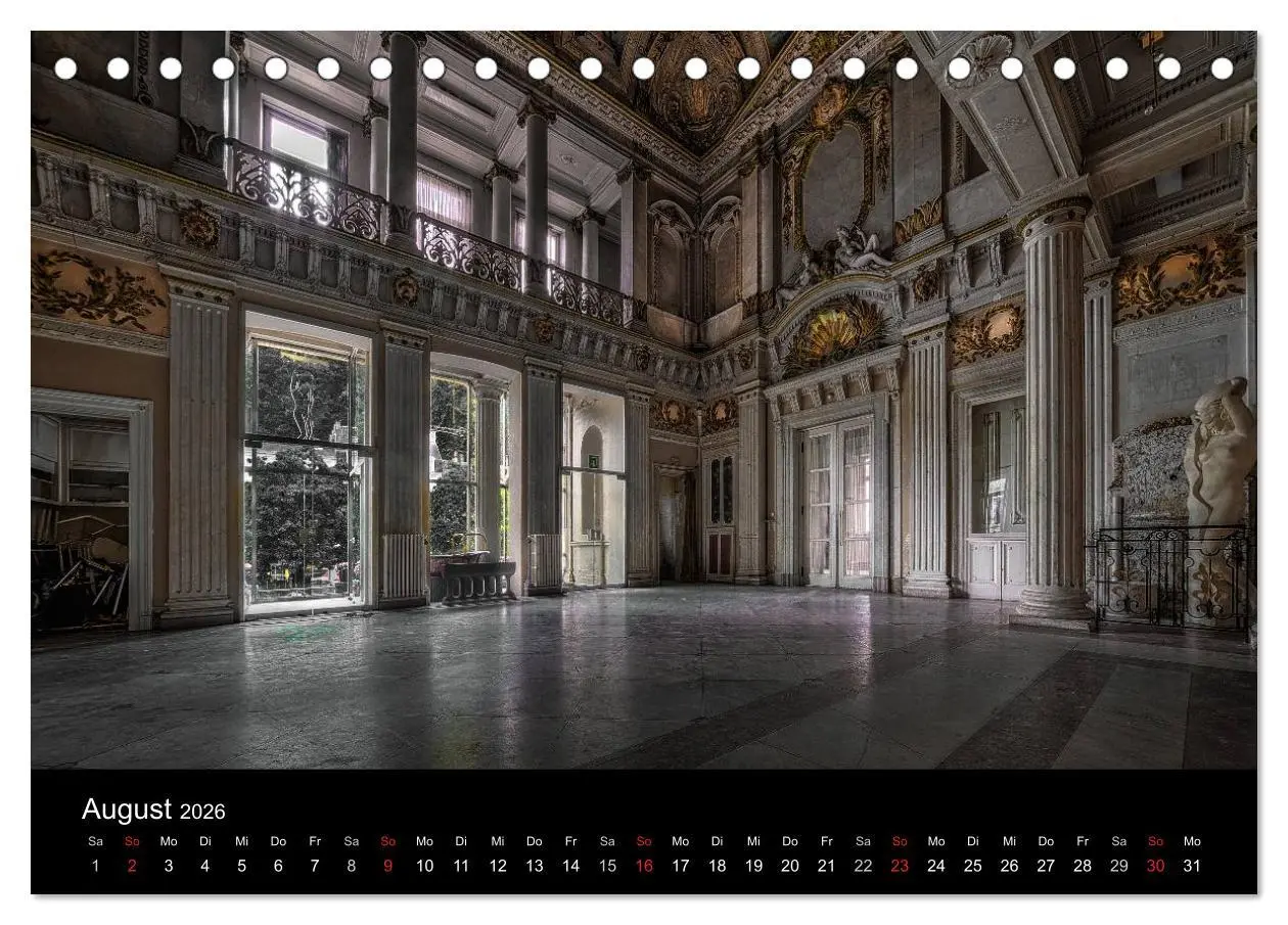 Bild: 9783516069464 | Lost Places - Auch der Verfall hat seinen Charme (Tischkalender...