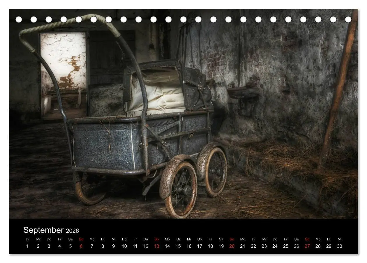 Bild: 9783516069464 | Lost Places - Auch der Verfall hat seinen Charme (Tischkalender...