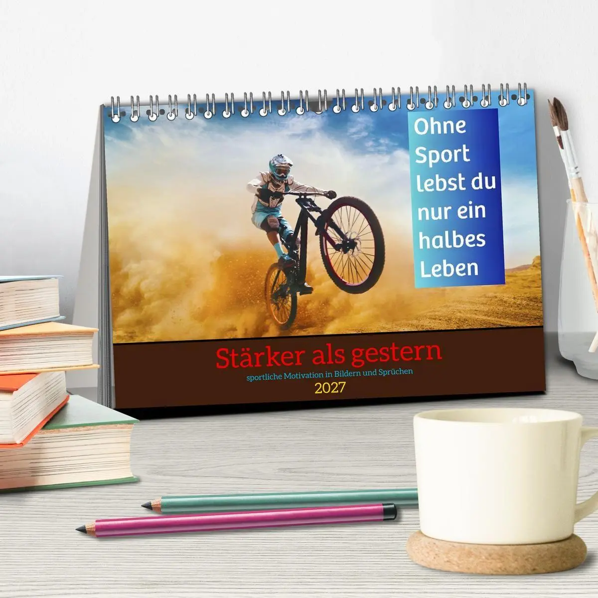 Bild: 9783516759464 | Stärker als gestern - Sportliche Motivation in Bildern und Sprüchen...