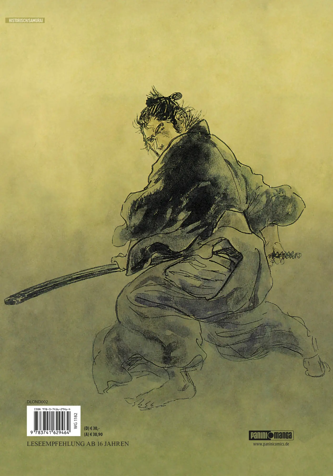 Rückseite: 9783741629464 | Lone Wolf &amp; Cub - Master Edition 02 | Kazuo Koike (u. a.) | Buch