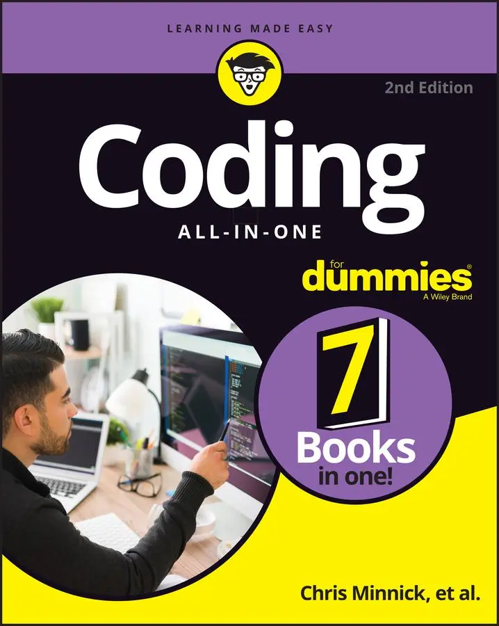 Cover: 9781119889564 | Coding All-In-One for Dummies | Chris Minnick | Taschenbuch | 912 S. Cover: 9781119889564 | Coding All-In-One for Dummies | Chris Minnick | Taschenbuch | 912 S.