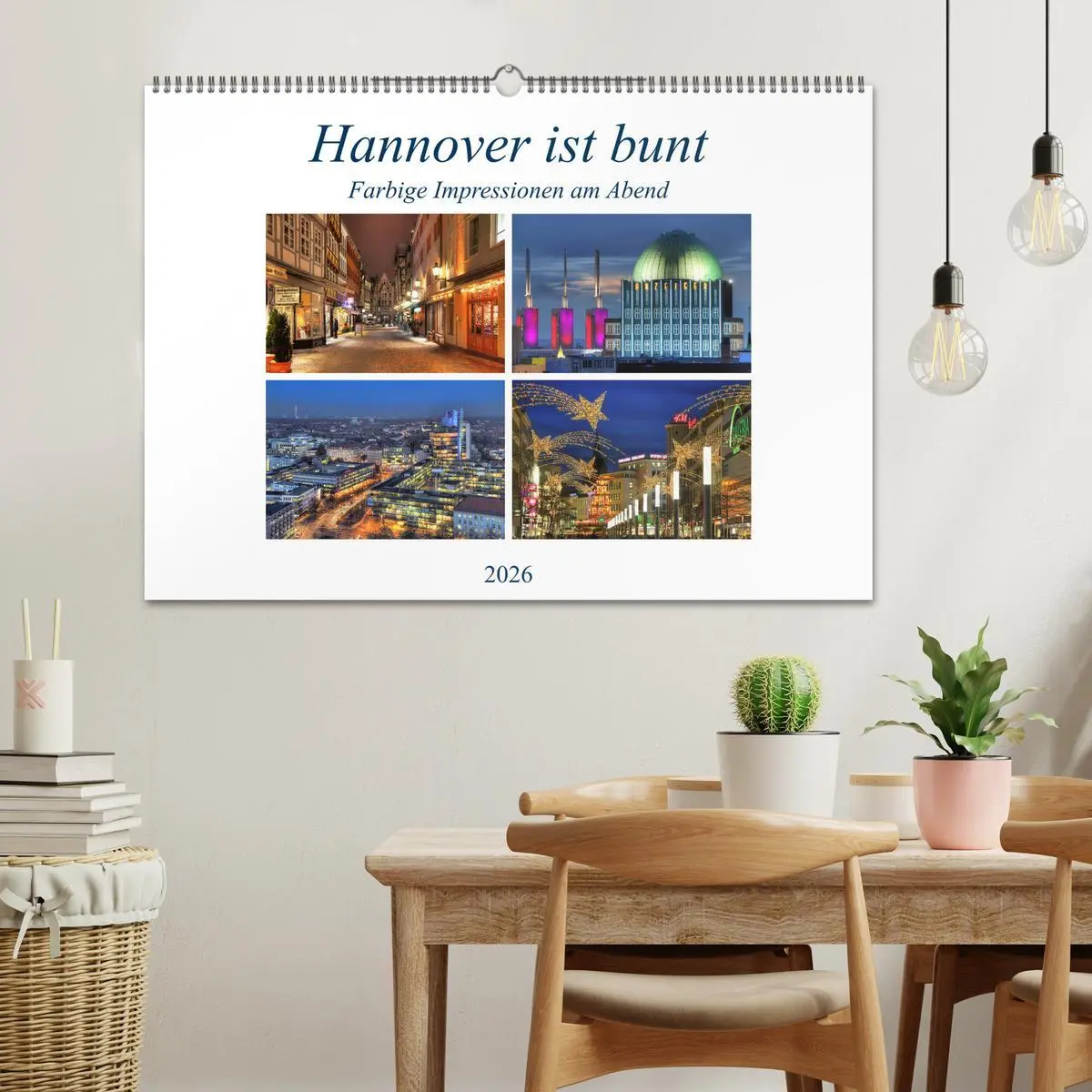 Bild: 9783457899564 | Hannover ist bunt (Wandkalender 2026 DIN A2 quer), CALVENDO...