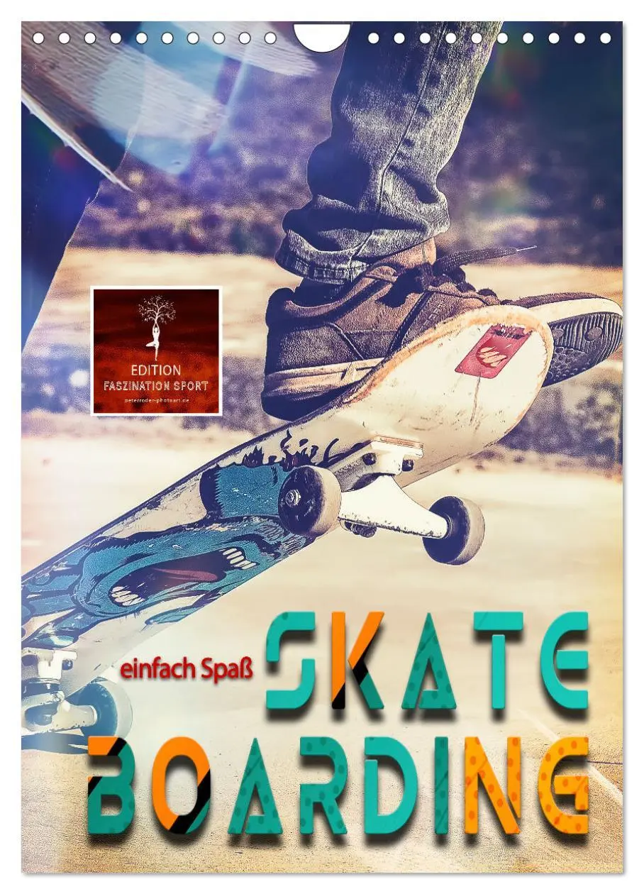 Cover: 9783516369564 | Skateboarding - einfach Spaß (Wandkalender 2026 DIN A4 hoch),...