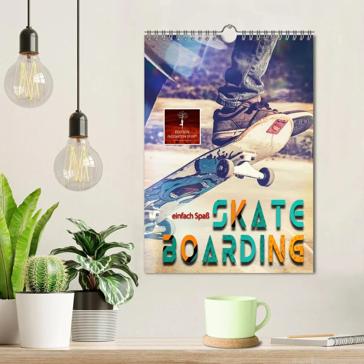 Bild: 9783516369564 | Skateboarding - einfach Spaß (Wandkalender 2026 DIN A4 hoch),...