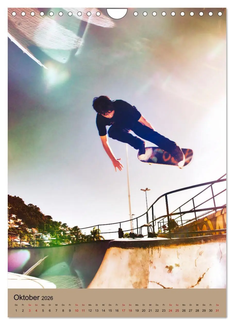 Bild: 9783516369564 | Skateboarding - einfach Spaß (Wandkalender 2026 DIN A4 hoch),...