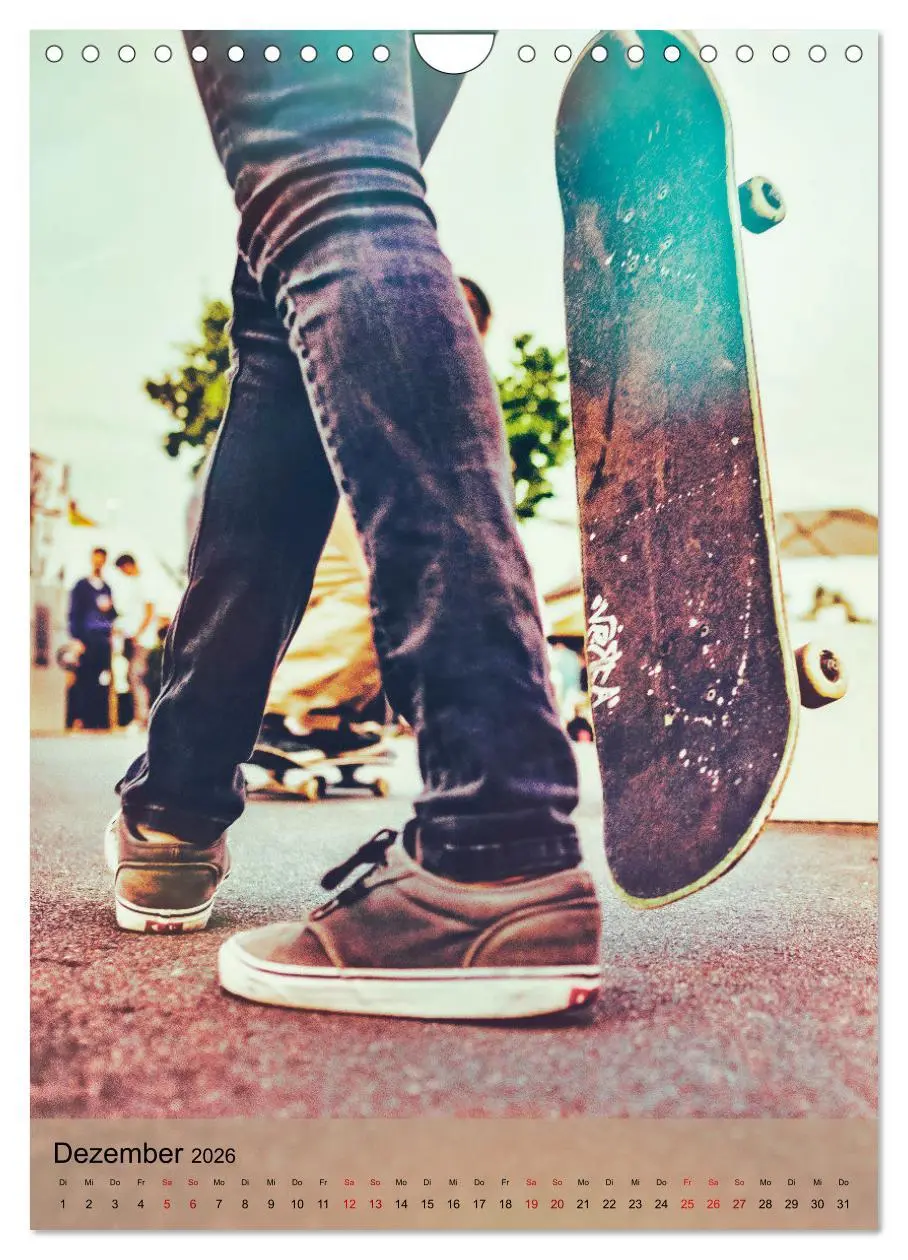 Bild: 9783516369564 | Skateboarding - einfach Spaß (Wandkalender 2026 DIN A4 hoch),...