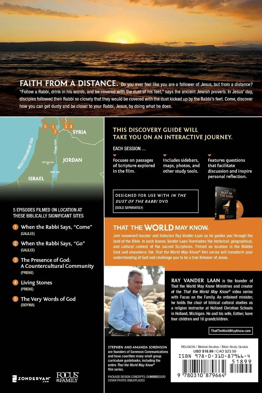 Rückseite: 9780310879664 | In the Dust of the Rabbi Discovery Guide | Ray Vander Laan | Buch