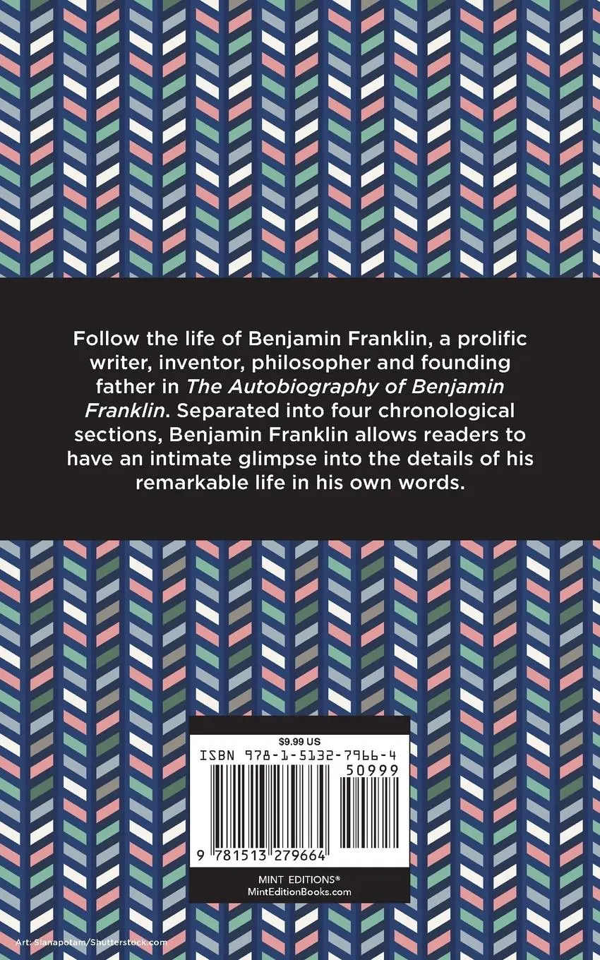 Rückseite: 9781513279664 | The Autobiography of Benjamin Franklin | Benjamin Franklin | Buch