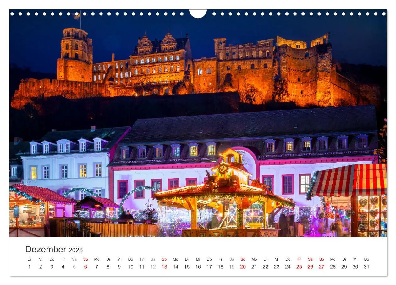 Bild: 9783457269664 | Heidelberg im Fokus (Wandkalender 2026 DIN A3 quer), CALVENDO...