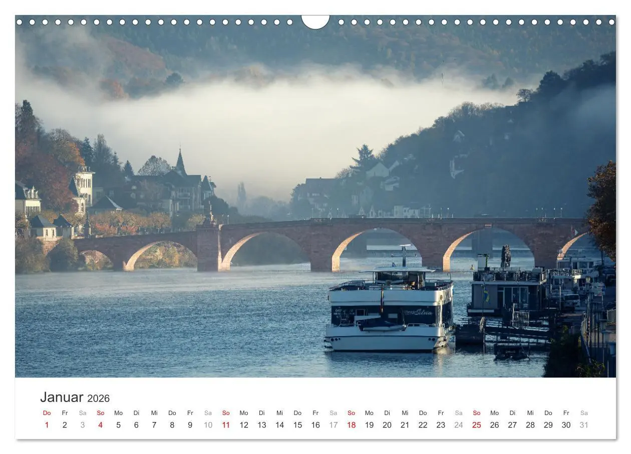 Bild: 9783457269664 | Heidelberg im Fokus (Wandkalender 2026 DIN A3 quer), CALVENDO...