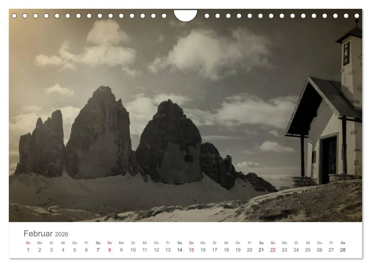 Bild: 9783457959664 | Drei Zinnen - Südtirols Wahrzeichen (Wandkalender 2026 DIN A4...