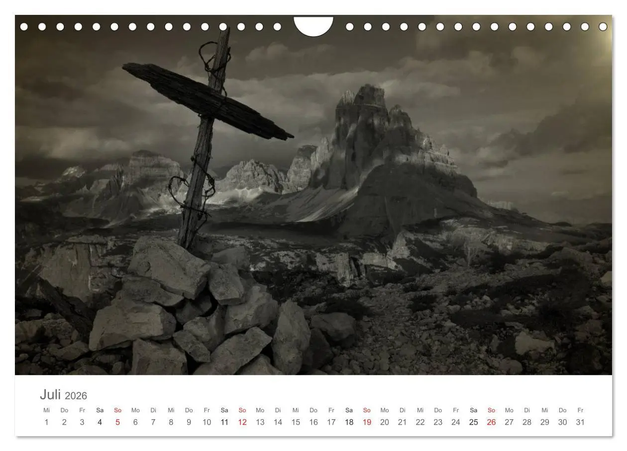 Bild: 9783457959664 | Drei Zinnen - Südtirols Wahrzeichen (Wandkalender 2026 DIN A4...