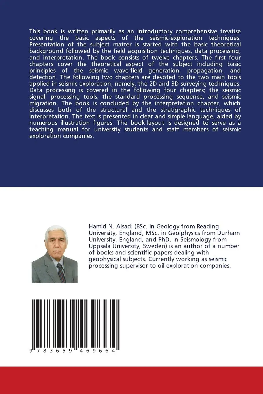 Rückseite: 9783659469664 | Seismic Reflection Exploration | Principles and Applications | Alsadi
