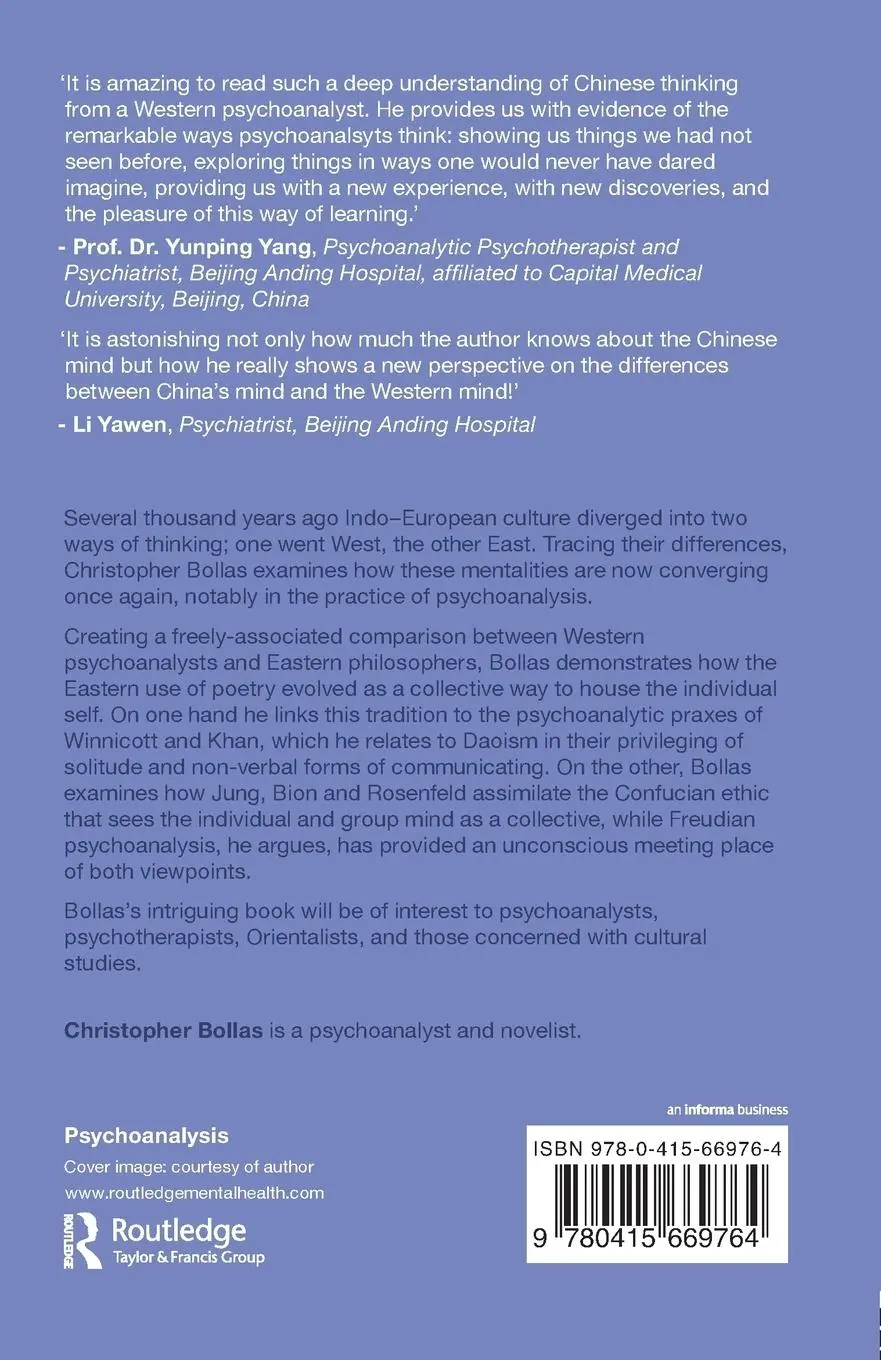 Rückseite: 9780415669764 | China on the Mind | Christopher Bollas | Taschenbuch | Englisch | 2012