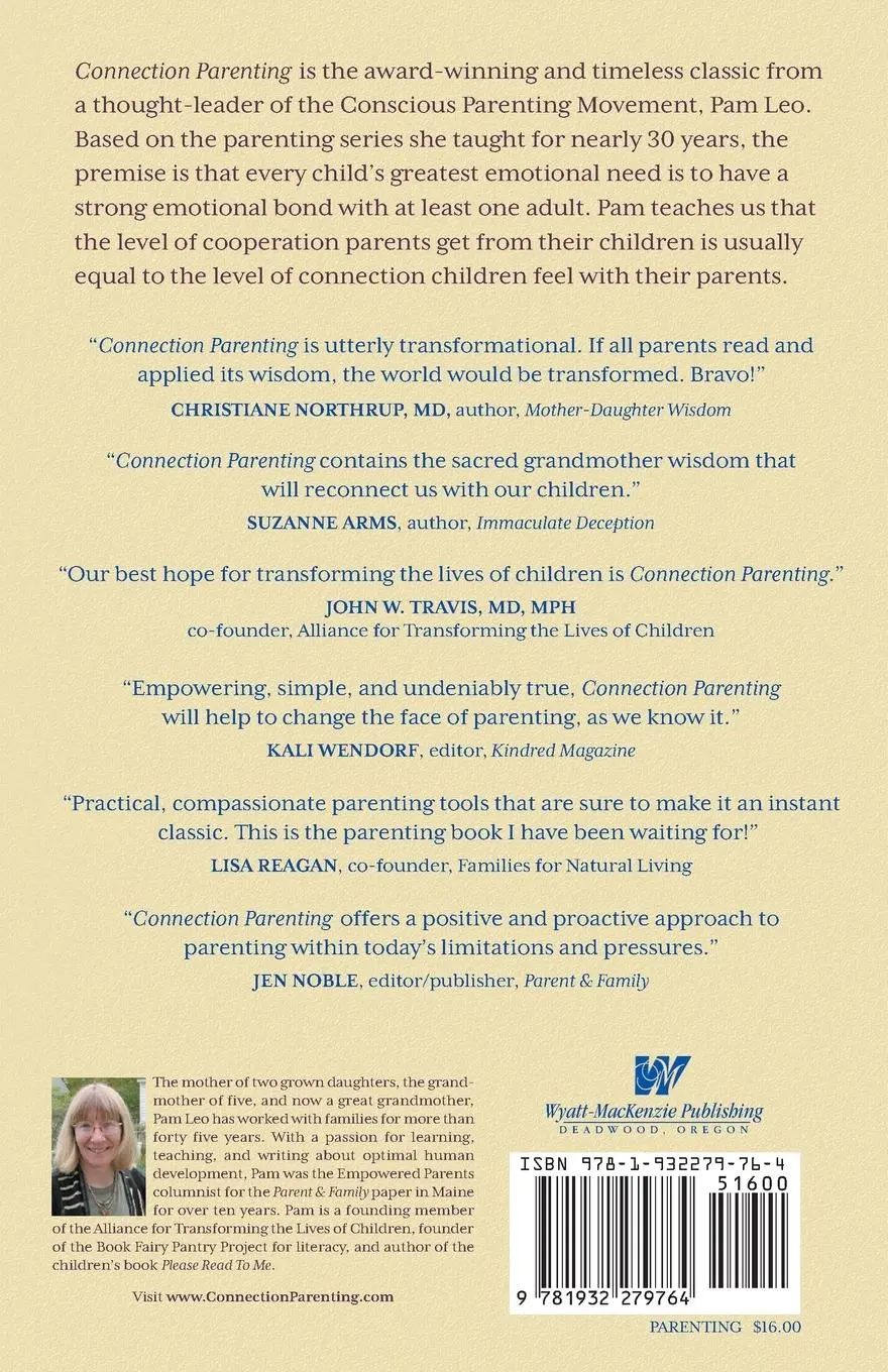 Rückseite: 9781932279764 | Connection Parenting | Pam Leo | Taschenbuch | Englisch | 2007