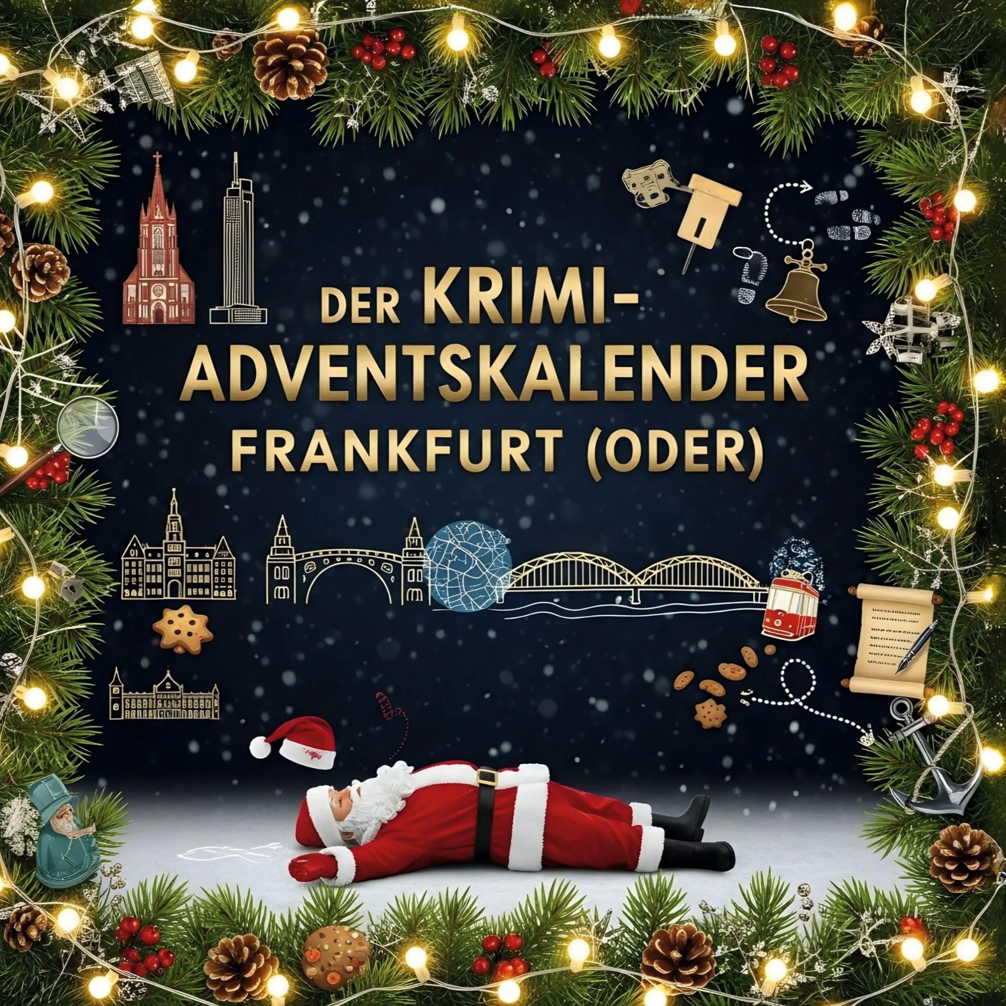 Cover: 9783695309764 | Der Krimi-Adventskalender Frankfurt (Oder) | Laura Lange | Taschenbuch