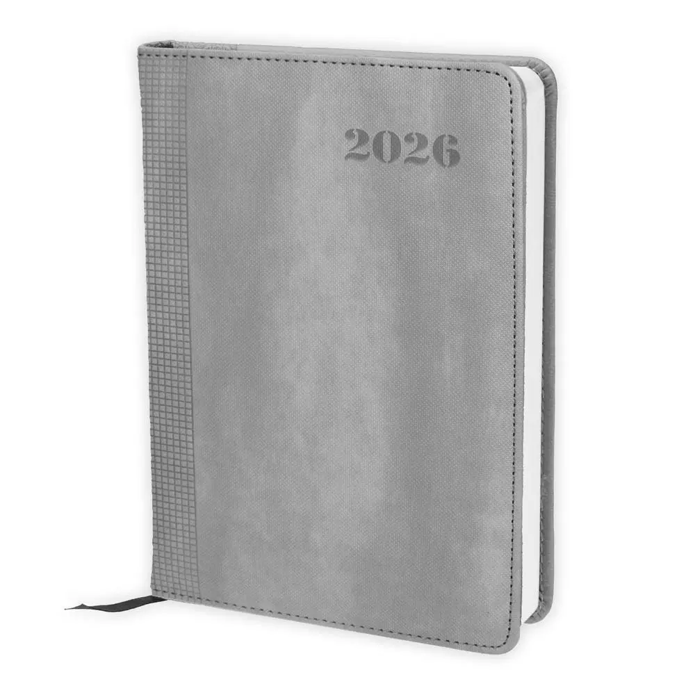 Cover: 4251901509864 | Trötsch Buchkalender A5 Grau 2026 | Tagesplaner | KG | Kalender | 2026