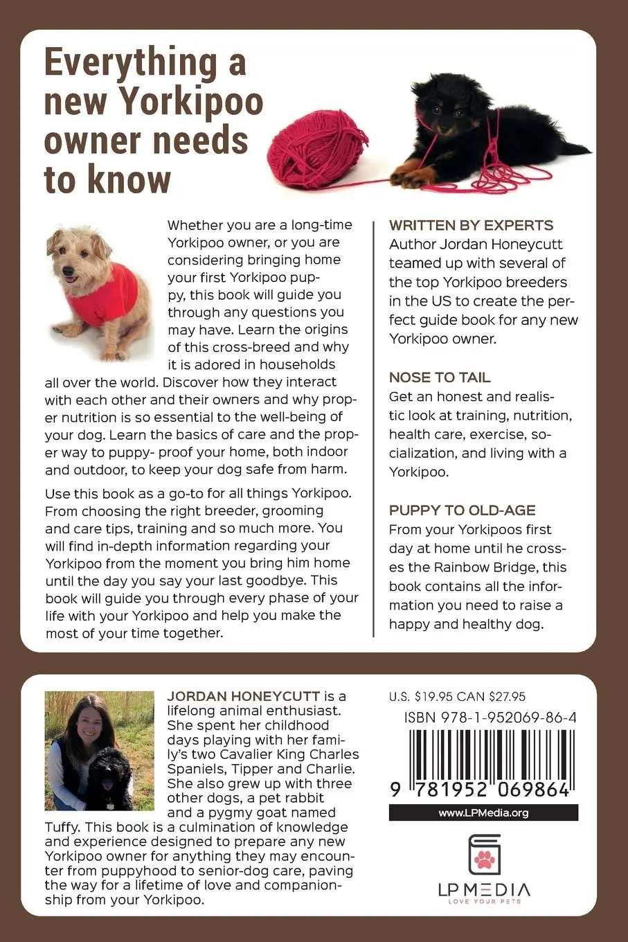 Rückseite: 9781952069864 | The Complete Guide to Yorkipoos | Jordan Honeycutt | Taschenbuch