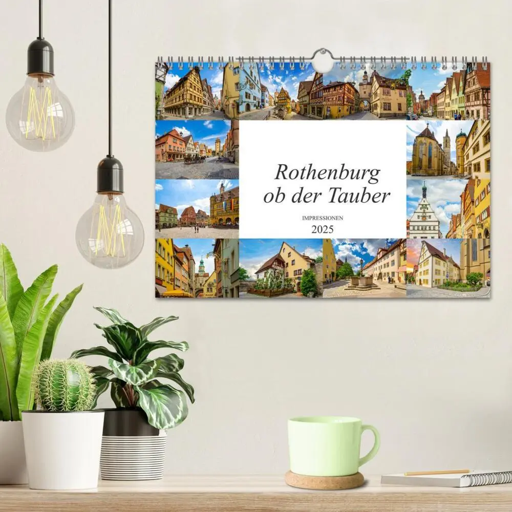 Bild: 9783435229864 | Rothenburg ob der Tauber Impressionen (Wandkalender 2025 DIN A4...