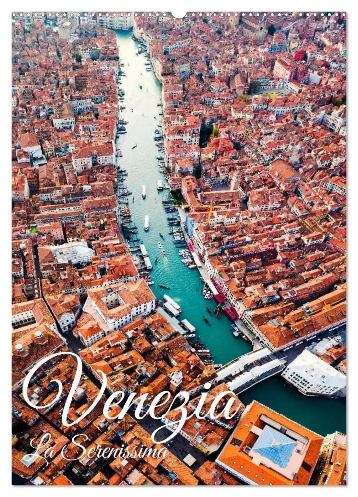 Cover: 9783435919864 | Venezia - La Serenissima repubblica (Wandkalender 2025 DIN A2...