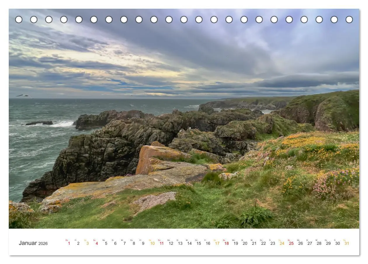 Bild: 9783457559864 | Typisch Schottland (Tischkalender 2026 DIN A5 quer), CALVENDO...