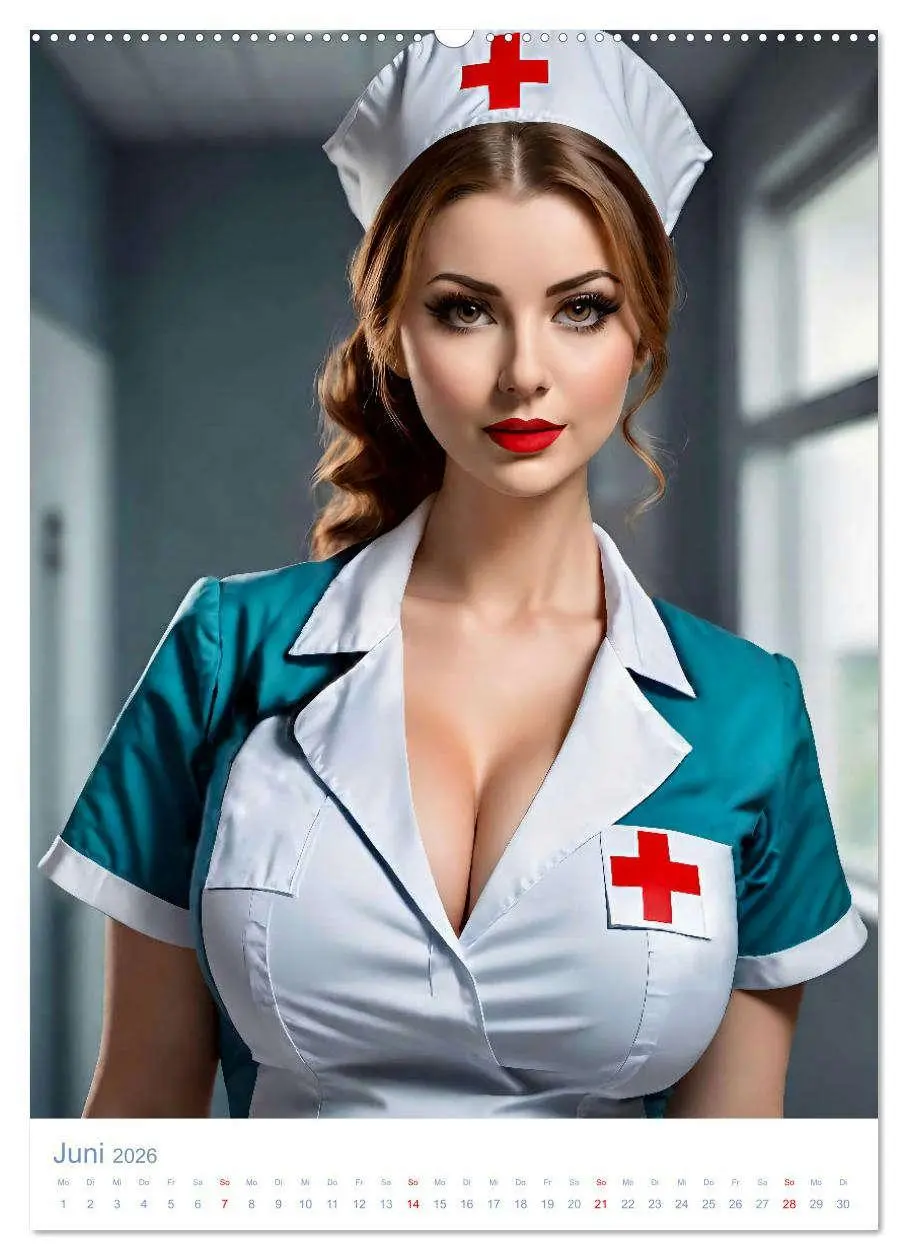 Bild: 9783516269864 | Sexy Schwestern (Wandkalender 2026 DIN A2 hoch), CALVENDO...