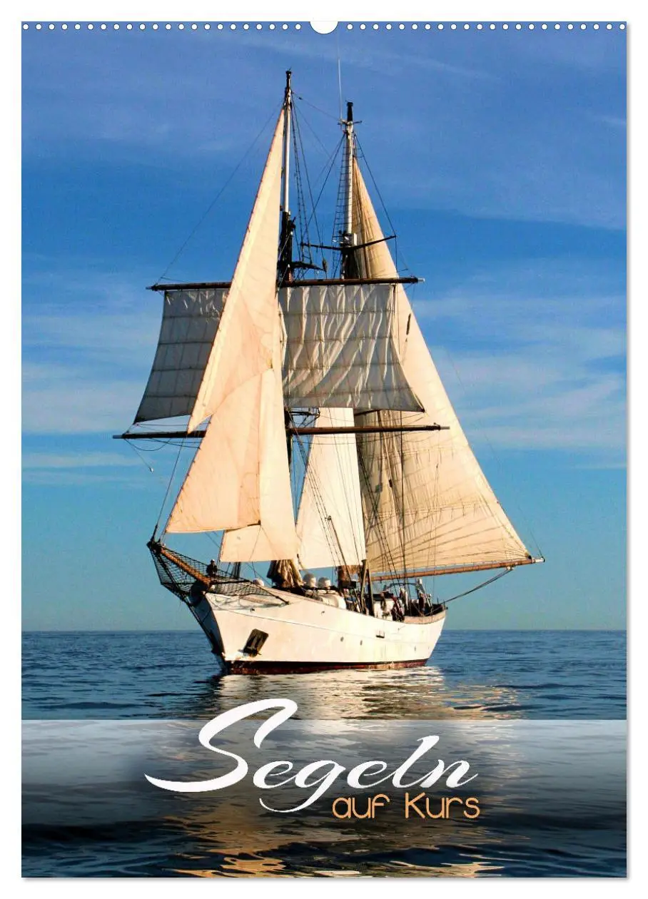 Cover: 9783516339864 | Segeln - auf Kurs (Wandkalender 2026 DIN A2 hoch), CALVENDO...