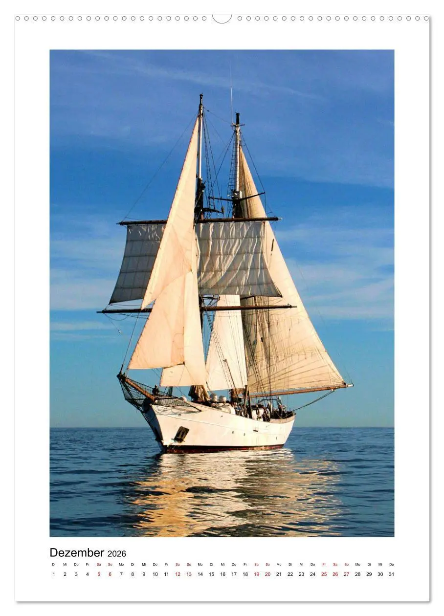Bild: 9783516339864 | Segeln - auf Kurs (Wandkalender 2026 DIN A2 hoch), CALVENDO...