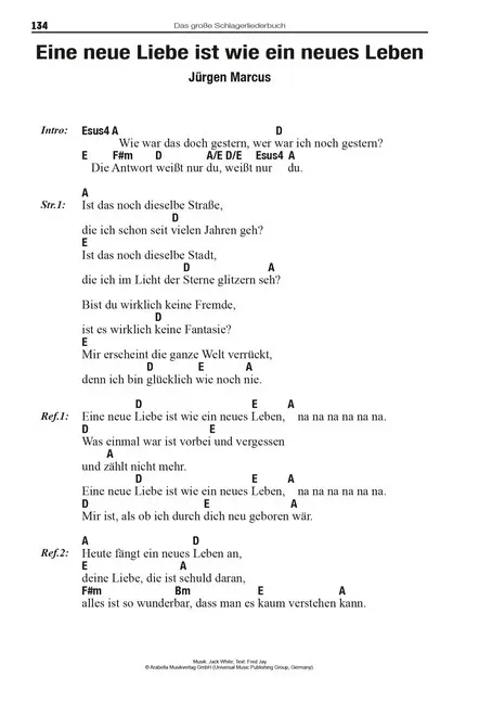 Bild: 9783865439864 | Das große Schlagerliederbuch | Bosworth Music | Taschenbuch | 416 S.