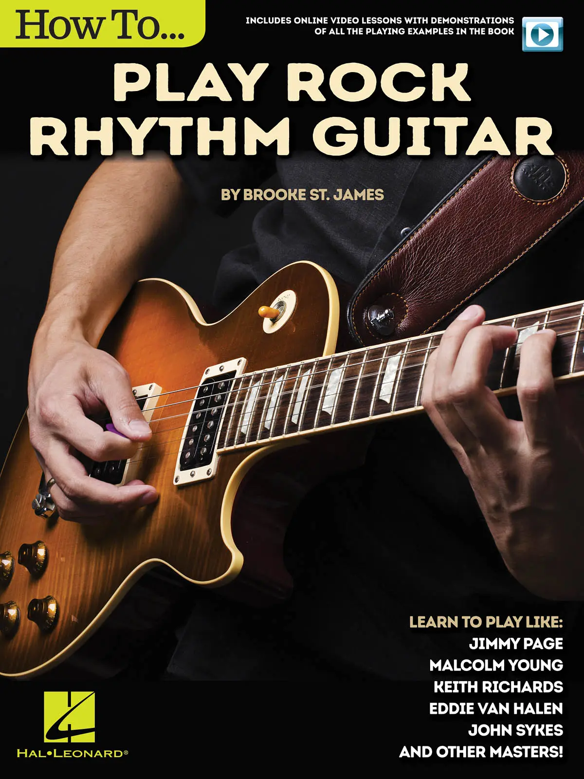 Cover: 888680069964 | How to Play Rock Rhythm Guitar | Book with Online Video Lessons | 2016
