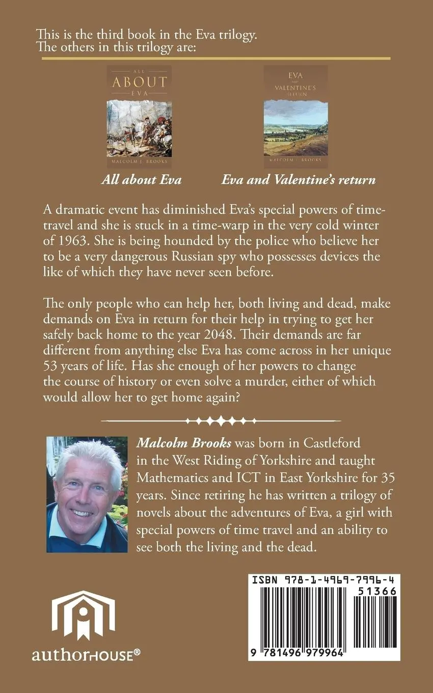 Rückseite: 9781496979964 | Eva and the Winter of 63 | Malcolm J. Brooks | Taschenbuch | Englisch