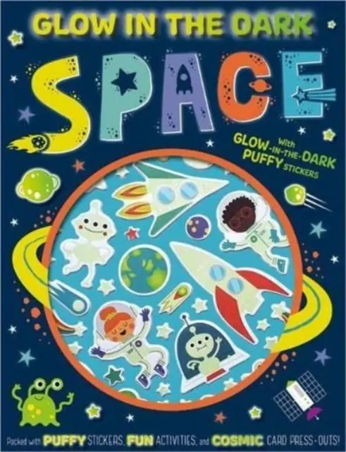 Cover: 9781800589964 | Glow in the Dark Space Activity Book | Make Believe Ideas (u. a.)