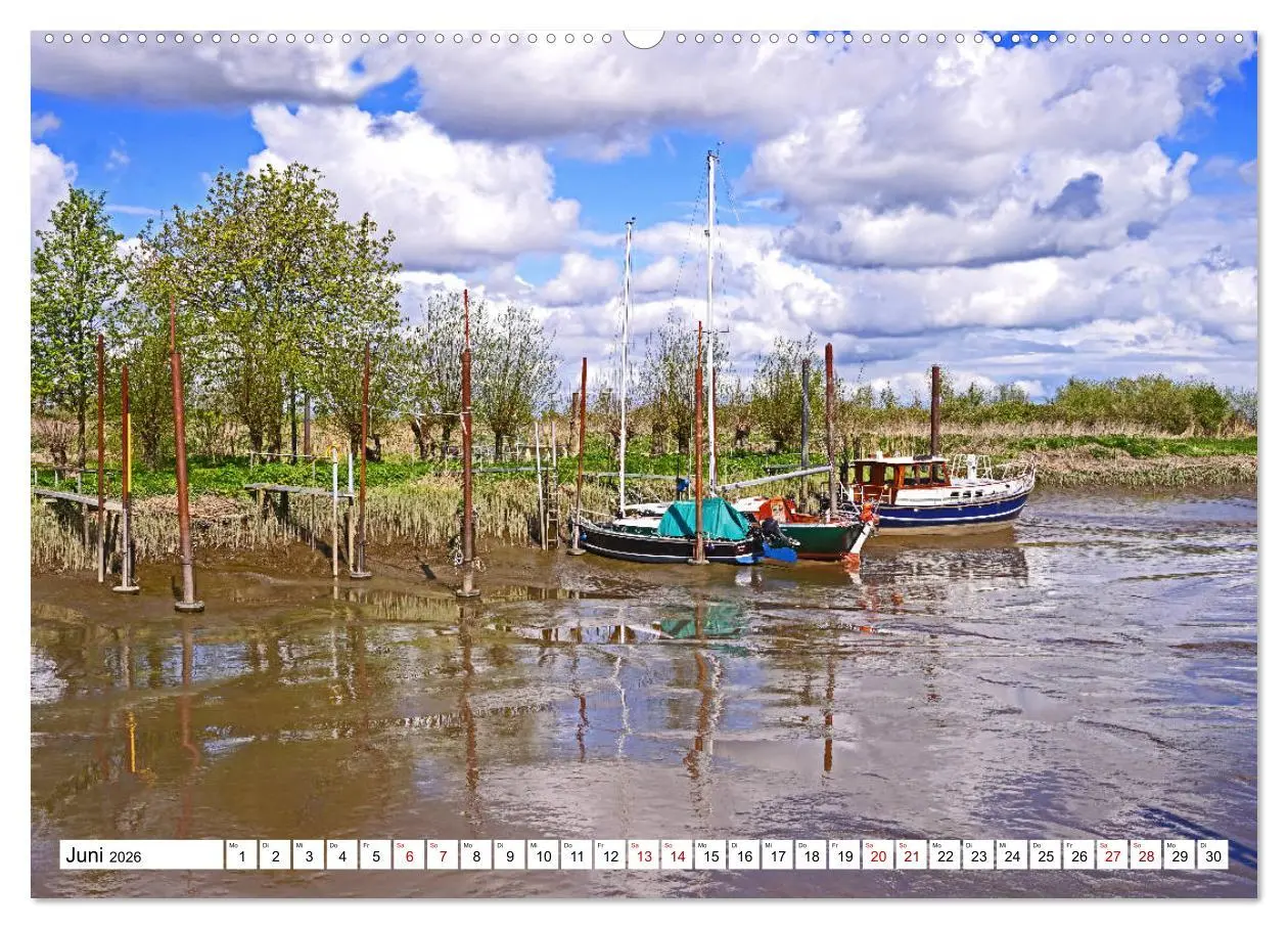 Bild: 9783457859964 | Altes Land 2026 (Wandkalender 2026 DIN A2 quer), CALVENDO...