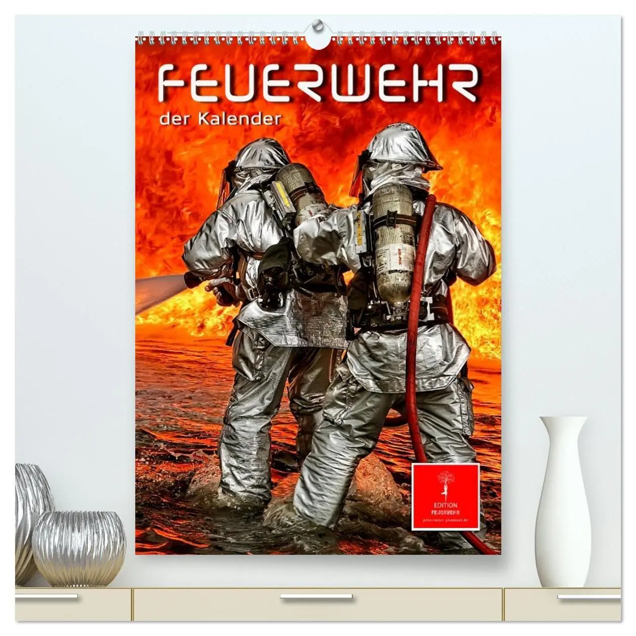 Cover: 9783569349964 | Feuerwehr - der Kalender (hochwertiger Premium Wandkalender 2027...