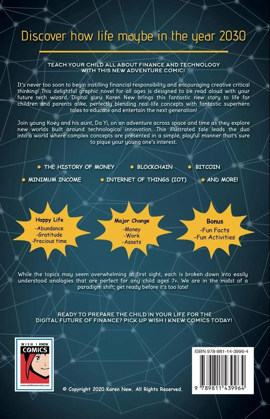 Rückseite: 9789811439964 | Wish I Knew | Blockchain, Bitcoin, IoT .. | Karen New | Taschenbuch