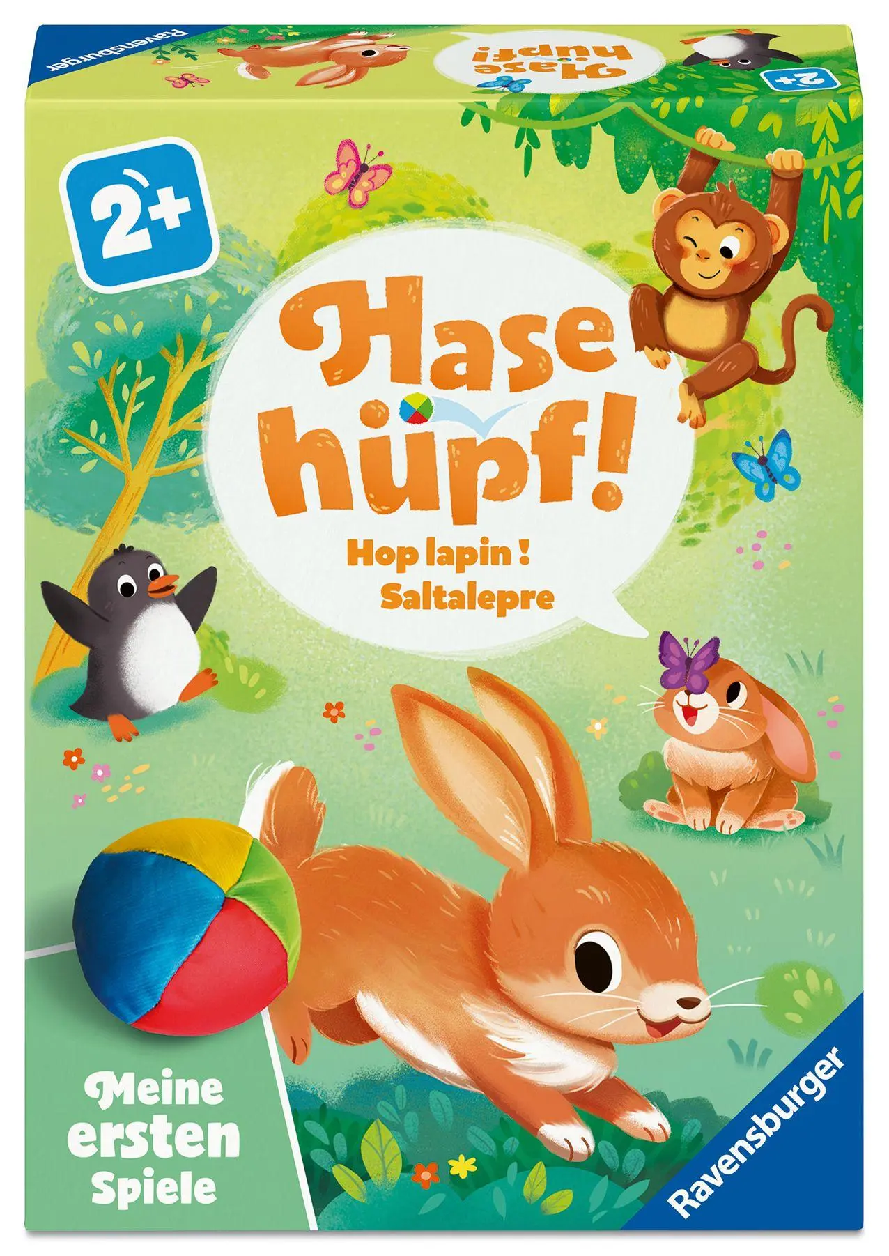 Cover: 4005555100065 | Hase hüpf! - Kinderspiel ab 2 Jahre | Anja Wrede (u. a.) | Spiel